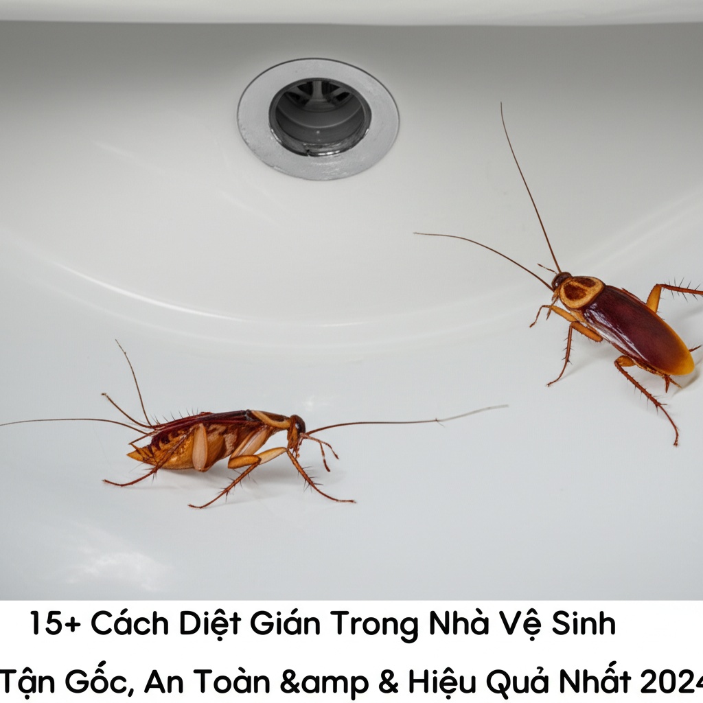 Hình minh họa cho bài viết: 15+ Cách Diệt Gián Trong Nhà Vệ Sinh Tận Gốc, An Toàn & Hiệu Quả Nhất 2024