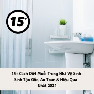 15+ Cách Diệt Muỗi Trong Nhà Vệ Sinh Tận Gốc, An Toàn & Hiệu Quả Nhất 2024