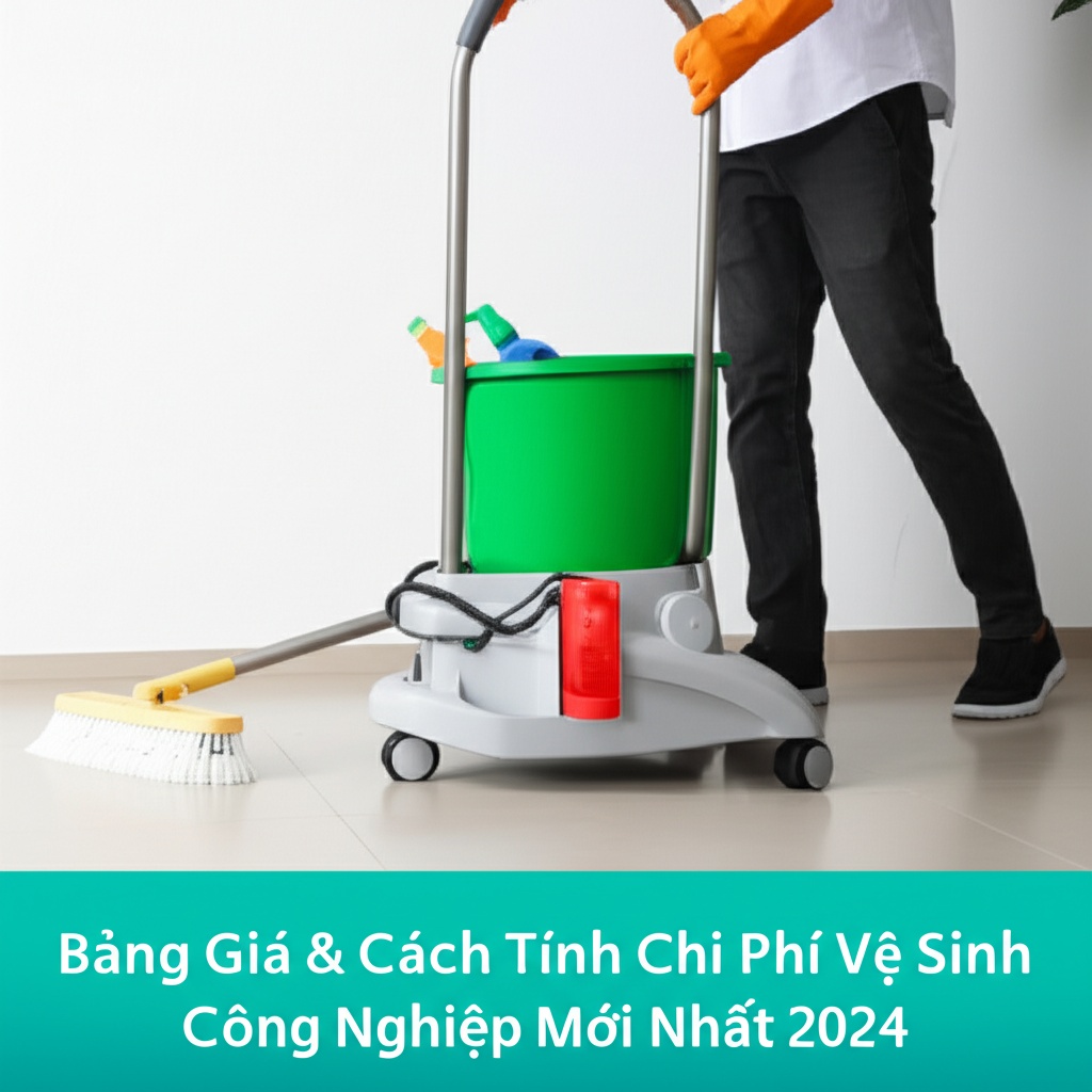 Hình minh họa cho bài viết: Bảng Giá & Cách Tính Chi Phí Vệ Sinh Công Nghiệp Mới Nhất 2024