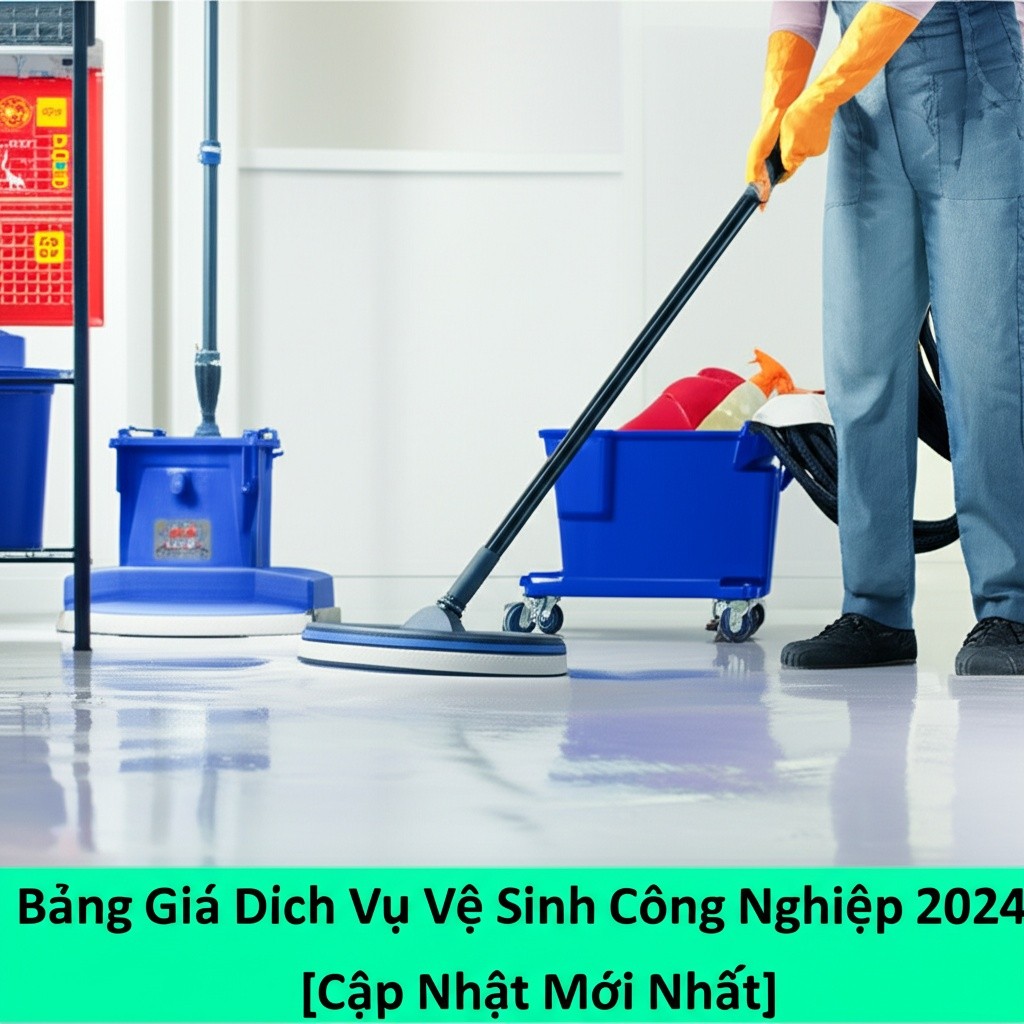 Hình minh họa cho bài viết: Bảng Giá Dịch Vụ Vệ Sinh Công Nghiệp 2024 [Cập Nhật Mới Nhất]