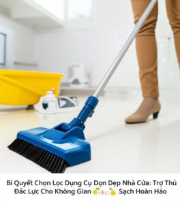 Bí Quyết Chọn Lọc Dụng Cụ Dọn Dẹp Nhà Cửa: Trợ Thủ Đắc Lực Cho Không Gian Sống Sạch Hoàn Hảo