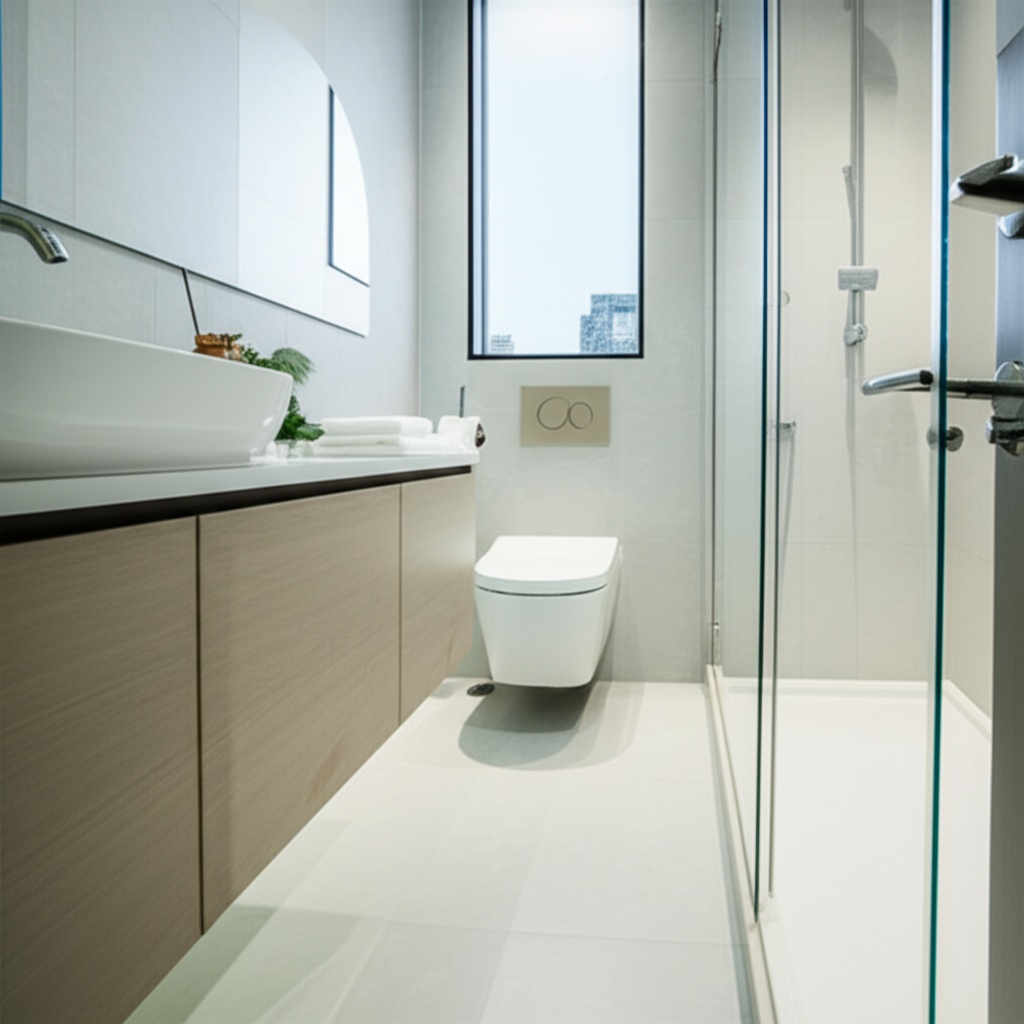 Hình minh họa cho bài viết: Bí Quyết Chuyên Gia: 15+ Cách Giữ Nhà Vệ Sinh Khô Ráo, Sạch Khuẩn Toàn Diện