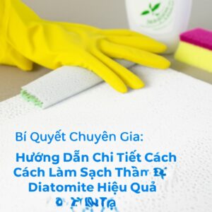 Bí Quyết Chuyên Gia: Hướng Dẫn Chi Tiết Cách Làm Sạch Thảm Đá Diatomite Hiệu Quả Tại Nhà