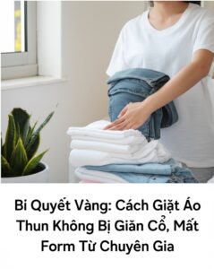 Bí Quyết Vàng: Cách Giặt Áo Thun Không Bị Giãn Cổ, Mất Form Từ Chuyên Gia