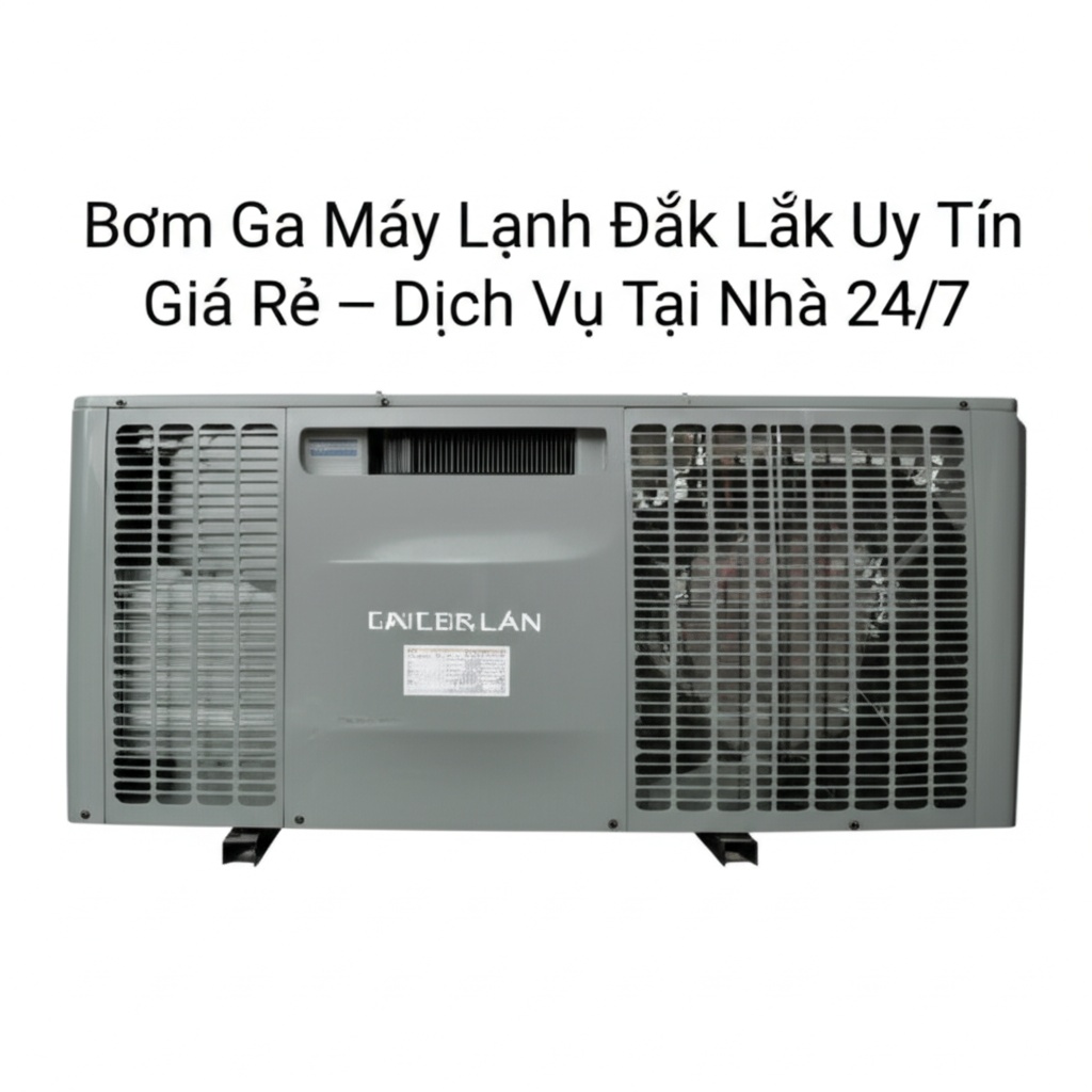 Hình minh họa cho bài viết: Bơm Ga Máy Lạnh Đắk Lắk Uy Tín, Giá Rẻ - Dịch Vụ Tại Nhà 24/7