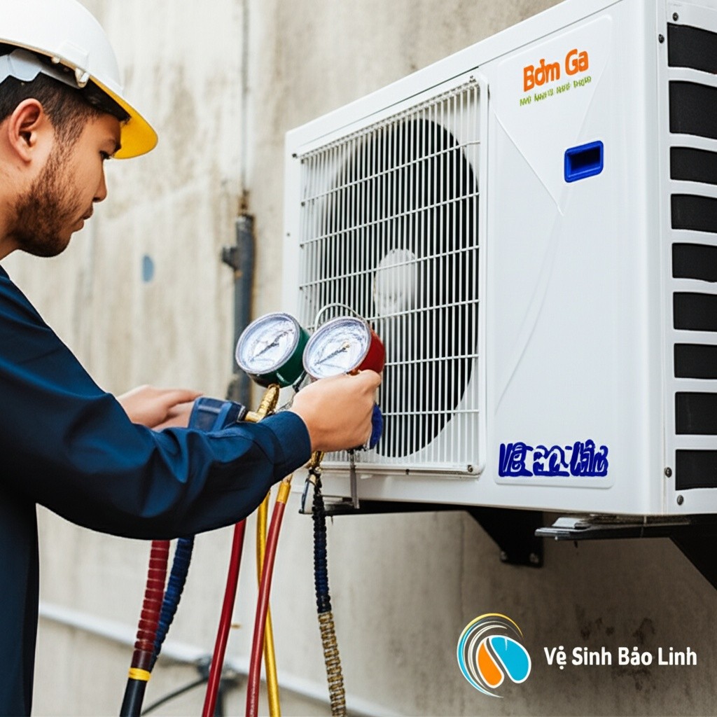 Hình minh họa cho bài viết: Bơm Ga Máy Lạnh Bình Thuận: Dịch Vụ Nhanh Chóng, Uy Tín, Giá Tốt | Vệ Sinh Bảo Linh
