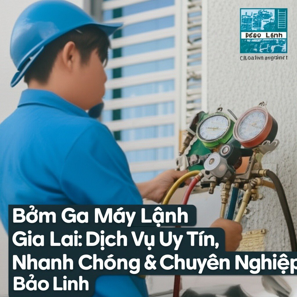 Hình minh họa cho bài viết: Bơm Ga Máy Lạnh Gia Lai: Dịch Vụ Uy Tín, Nhanh Chóng & Chuyên Nghiệp | Bảo Linh