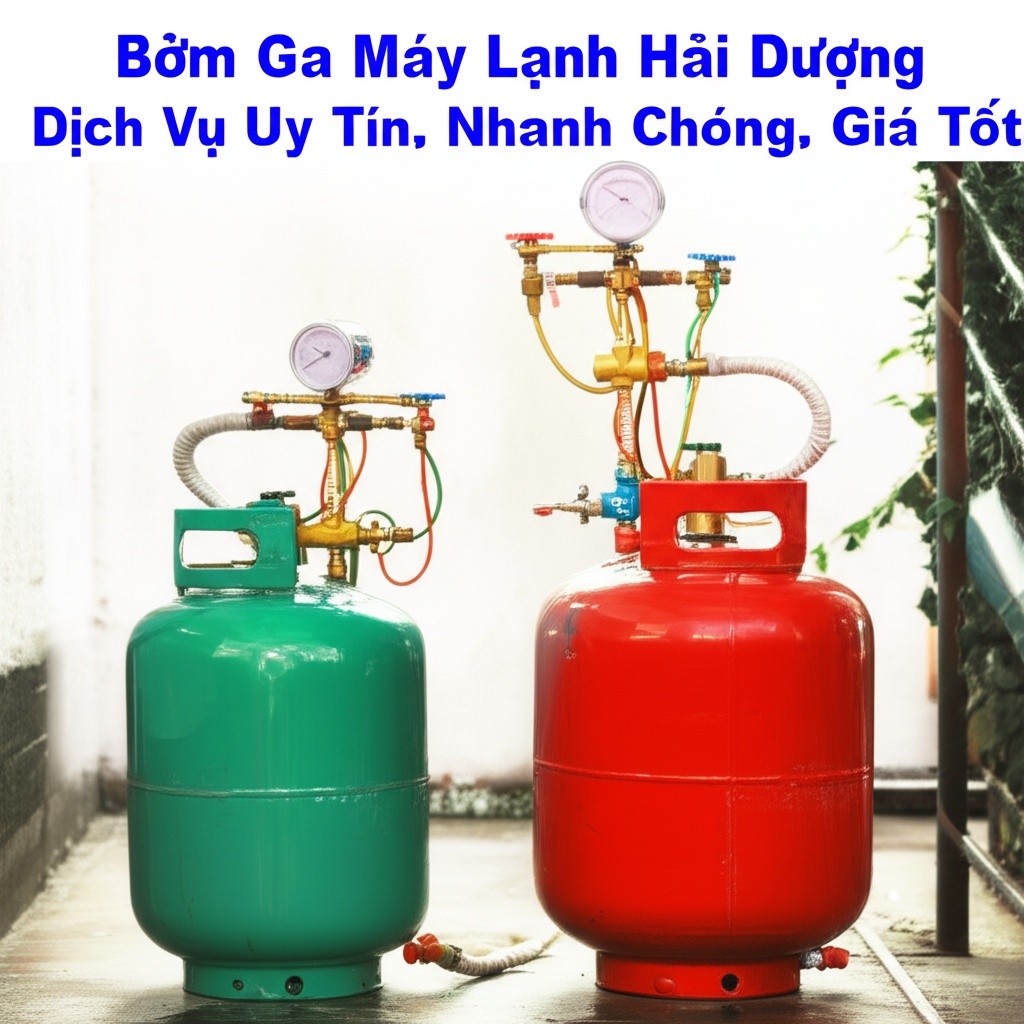 Hình minh họa cho bài viết: Bơm Ga Máy Lạnh Hải Dương: Dịch Vụ Uy Tín, Nhanh Chóng, Giá Tốt