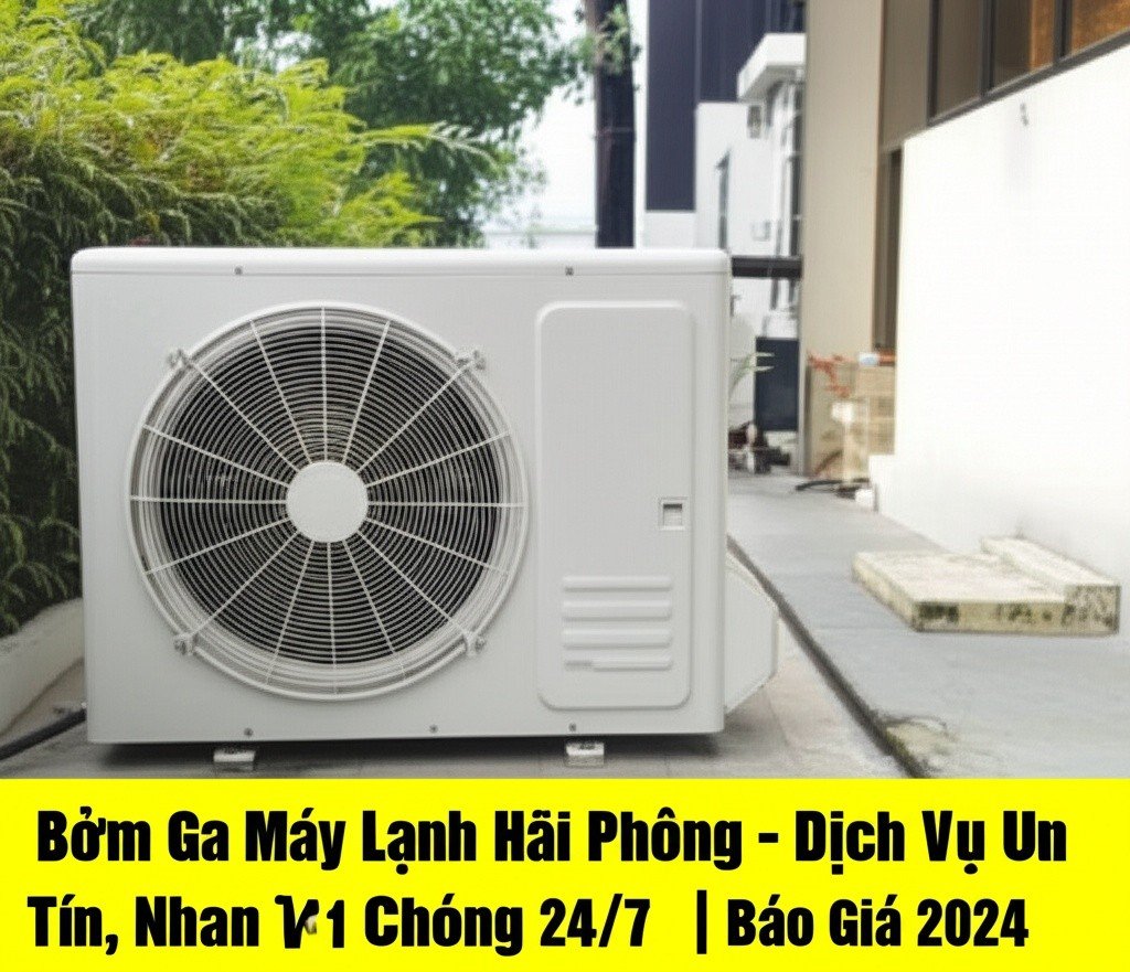 Hình minh họa cho bài viết: Bơm Ga Máy Lạnh Hải Phòng - Dịch Vụ Uy Tín, Nhanh Chóng 24/7 | Báo Giá 2024