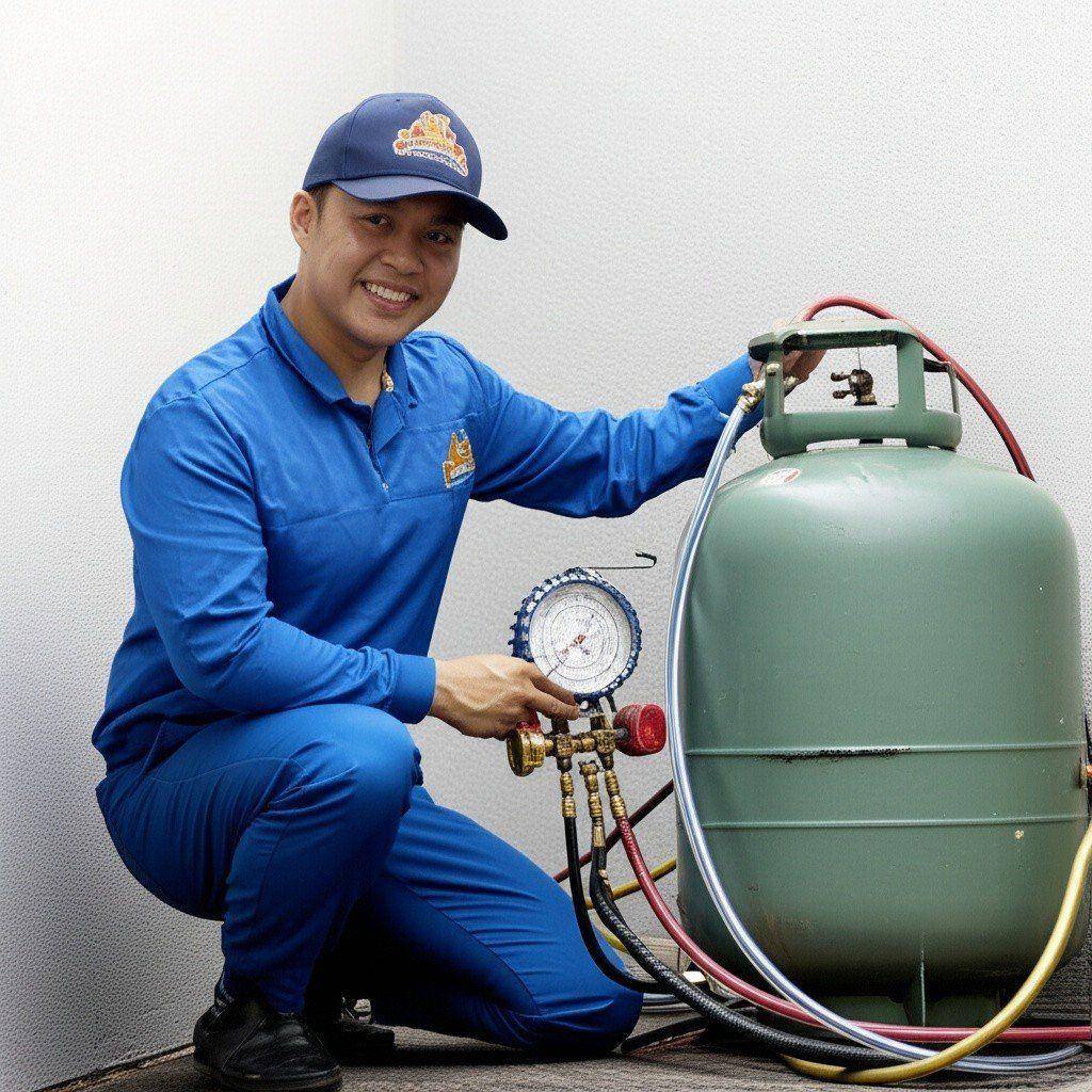 Hình minh họa cho bài viết: Bơm Ga Máy Lạnh Ninh Bình: Báo Giá & Dịch Vụ Nạp Gas Uy Tín 24/7