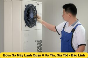 Bơm Ga Máy Lạnh Quận 6 Uy Tín, Giá Tốt – Bảo Linh