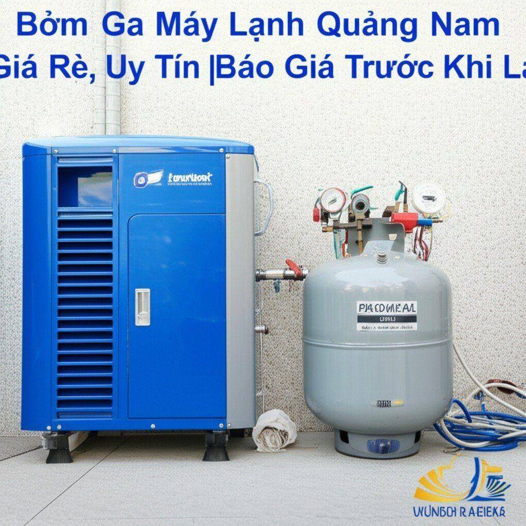 Hình minh họa cho bài viết: Bơm Ga Máy Lạnh Quảng Nam Giá Rẻ, Uy Tín | Báo Giá Trước Khi Làm