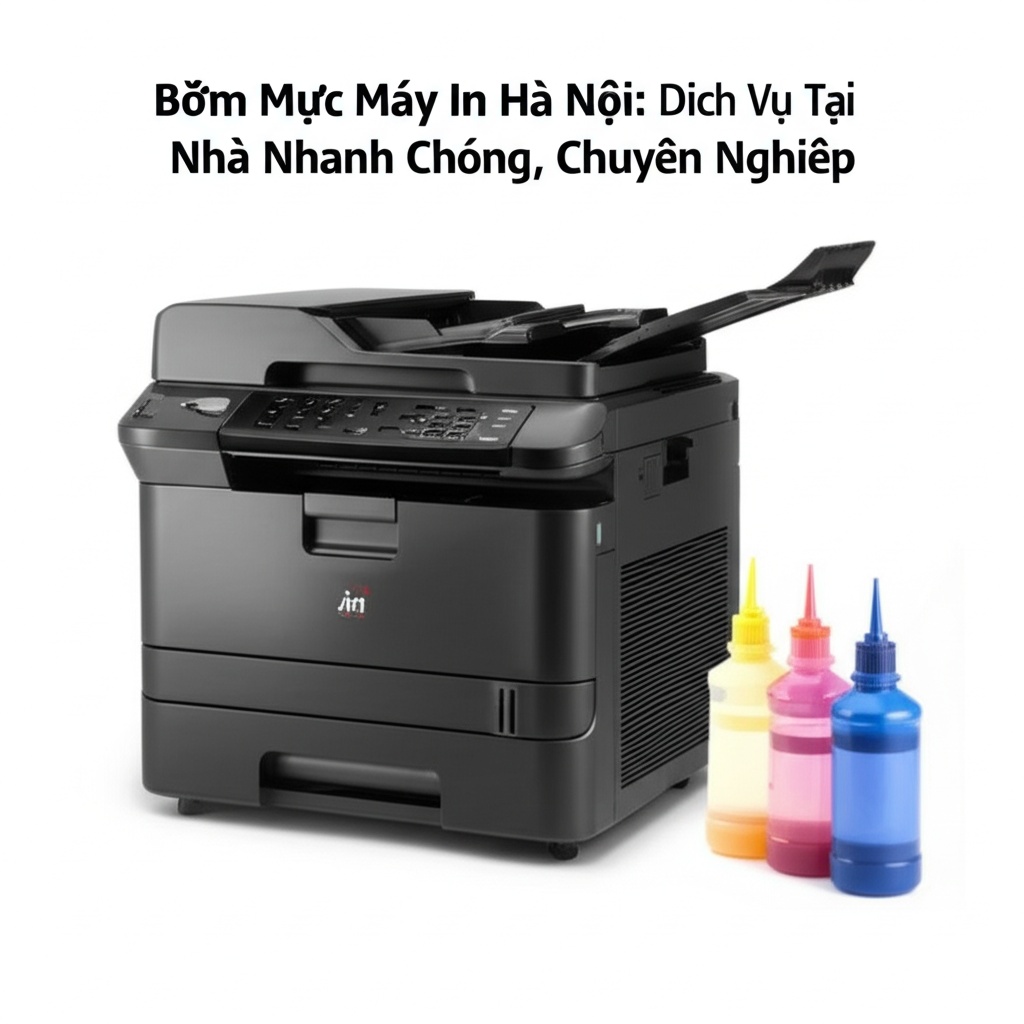 Hình minh họa cho bài viết: Bơm Mực Máy In Hà Nội: Dịch Vụ Tại Nhà Nhanh Chóng, Chuyên Nghiệp