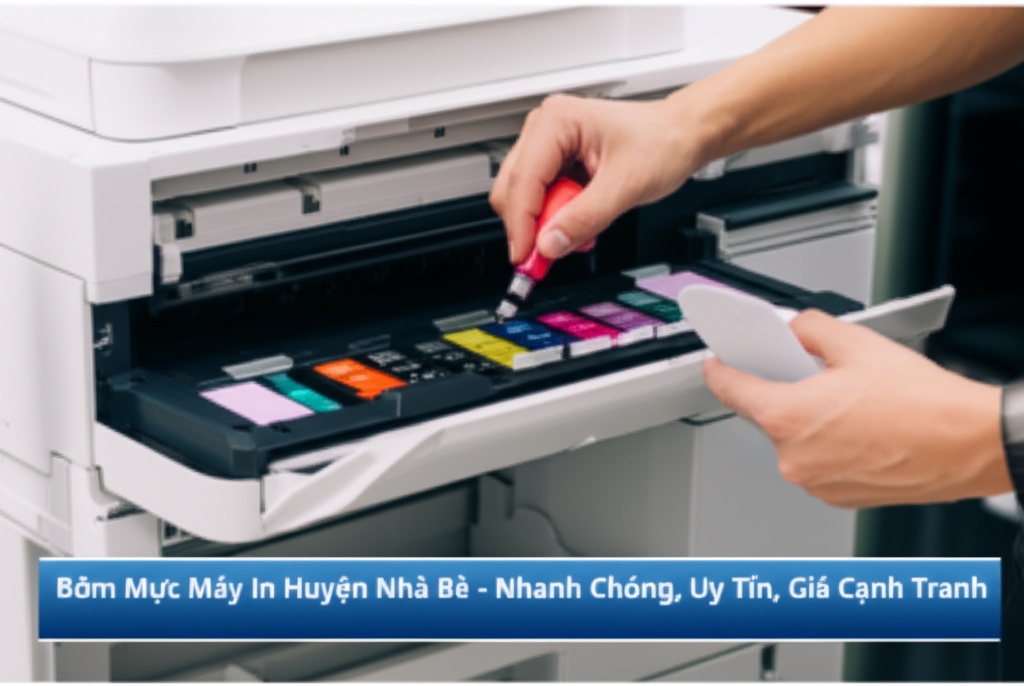 Hình minh họa cho bài viết: Bơm Mực Máy In Huyện Nhà Bè - Nhanh Chóng, Uy Tín, Giá Cạnh Tranh