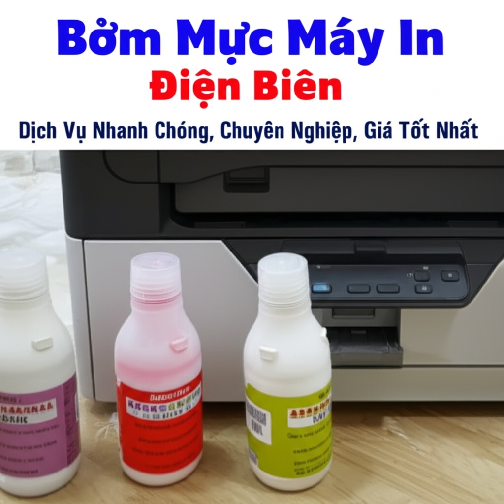 Hình minh họa cho bài viết: Bơm Mực Máy In Điện Biên: Dịch Vụ Nhanh Chóng, Chuyên Nghiệp, Giá Tốt Nhất