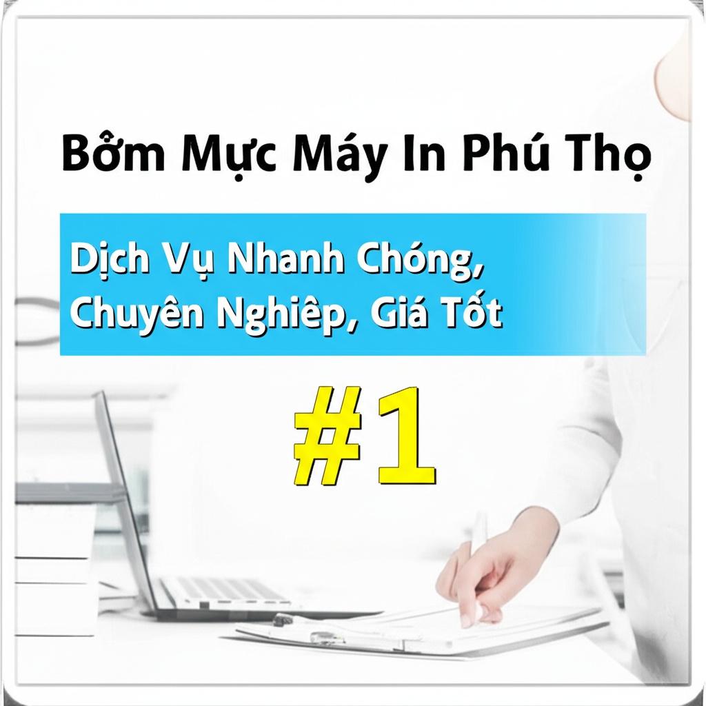 Hình minh họa cho bài viết: Bơm Mực Máy In Phú Thọ: Dịch Vụ Nhanh Chóng, Chuyên Nghiệp, Giá Tốt #1