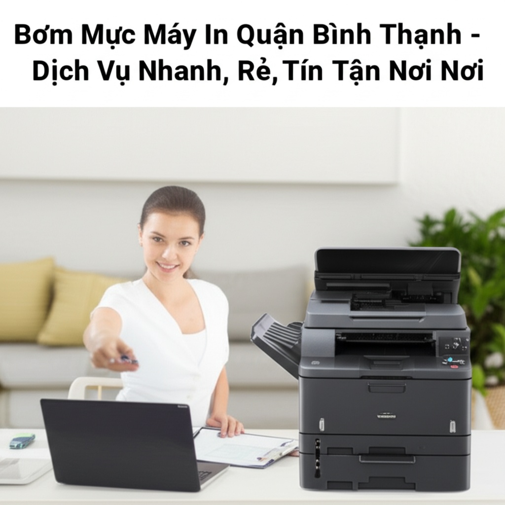 Hình minh họa cho bài viết: Bơm Mực Máy In Quận Bình Thạnh - Dịch Vụ Nhanh, Rẻ, Uy Tín Tận Nơi