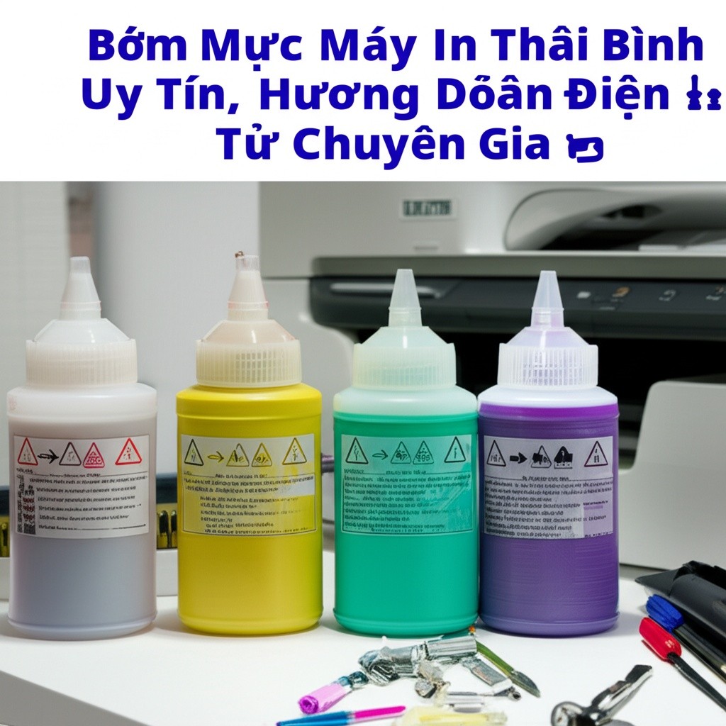 Hình minh họa cho bài viết: Bơm Mực Máy In Thái Bình Uy Tín, Giá Rẻ - Hướng Dẫn Toàn Diện Từ Chuyên Gia