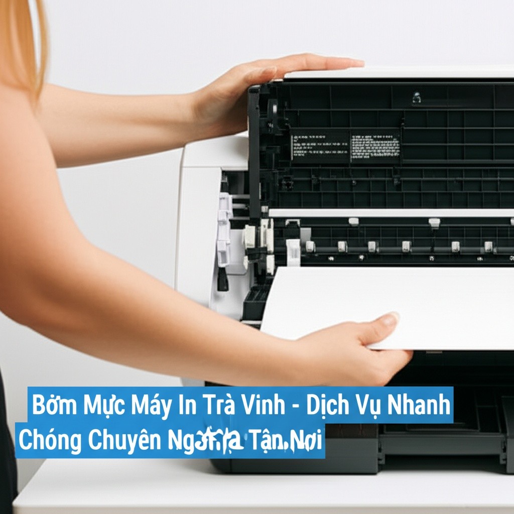 Hình minh họa cho bài viết: Bơm Mực Máy In Trà Vinh - Dịch Vụ Nhanh Chóng, Chuyên Nghiệp Tận Nơi