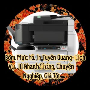 Bơm Mực Máy In Tuyên Quang – Dịch Vụ Nhanh Chóng, Chuyên Nghiệp, Giá Tốt