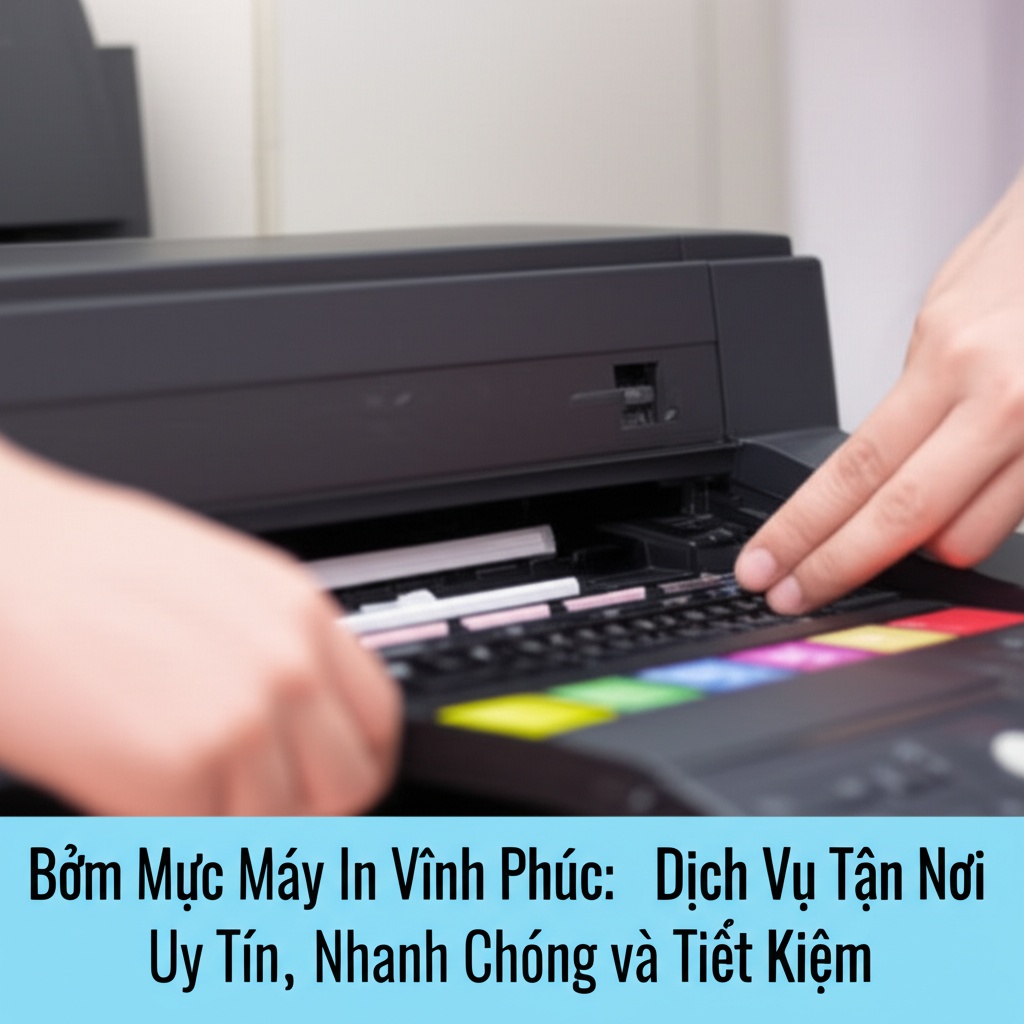 Hình minh họa cho bài viết: Bơm Mực Máy In Vĩnh Phúc: Dịch Vụ Tận Nơi Uy Tín, Nhanh Chóng và Tiết Kiệm