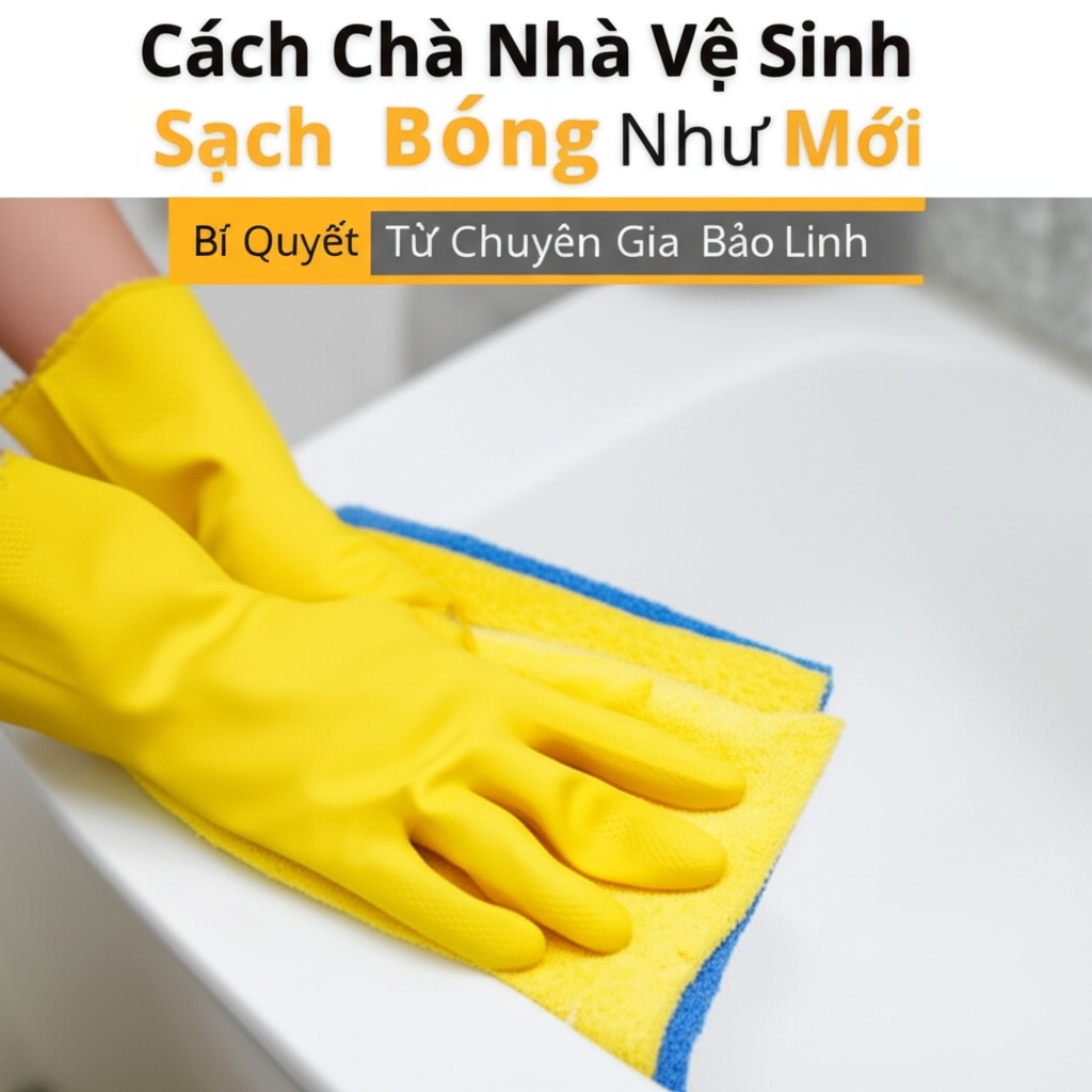 Hình minh họa cho bài viết: Cách Chà Nhà Vệ Sinh Sạch Bóng Như Mới: Bí Quyết Từ Chuyên Gia Bảo Linh