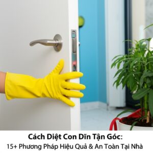Cách Diệt Con Dĩn Tận Gốc: 15+ Phương Pháp Hiệu Quả & An Toàn Tại Nhà