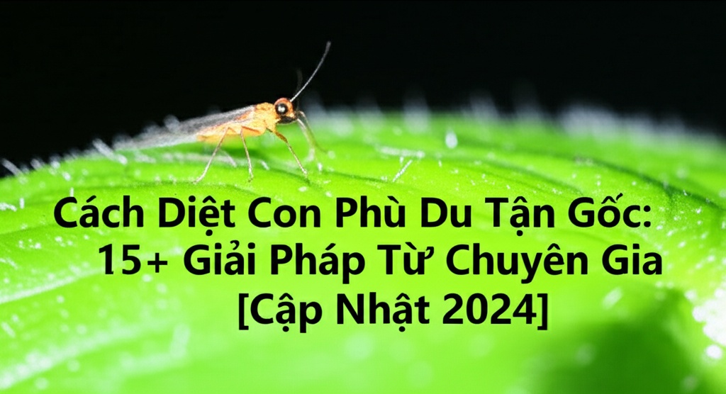 Hình minh họa cho bài viết: Cách Diệt Con Phù Du Tận Gốc: 15+ Giải Pháp Từ Chuyên Gia [Cập Nhật 2024]