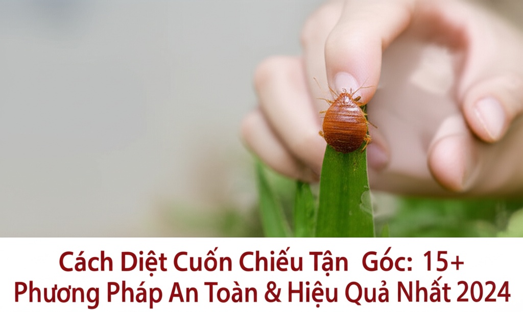 Hình minh họa cho bài viết: Cách Diệt Cuốn Chiếu Tận Gốc: 15+ Phương Pháp An Toàn & Hiệu Quả Nhất 2024