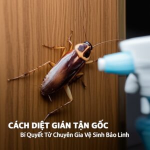 Cách Diệt Gián Tận Gốc: Bí Quyết Từ Chuyên Gia Vệ Sinh Bảo Linh