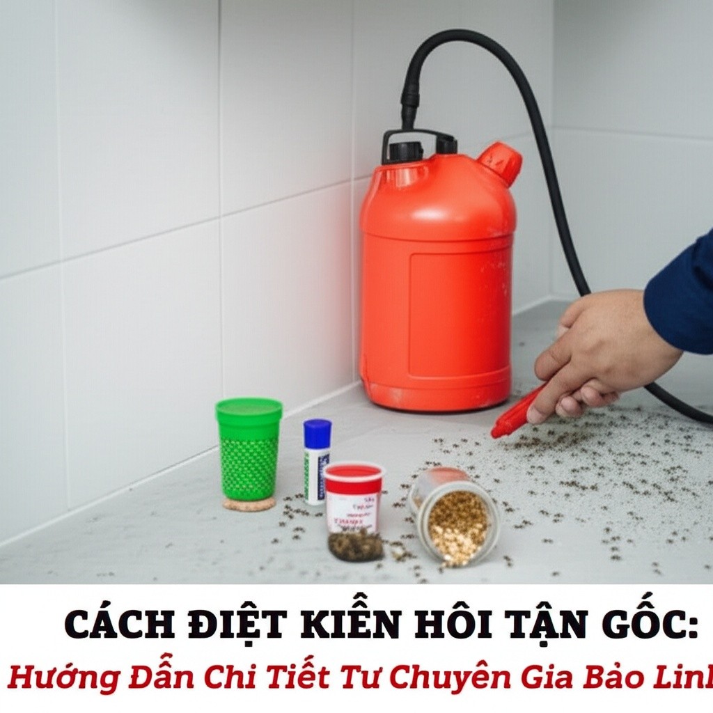 Hình minh họa cho bài viết: Cách Diệt Kiến Hôi Tận Gốc: Hướng Dẫn Chi Tiết Từ Chuyên Gia Bảo Linh