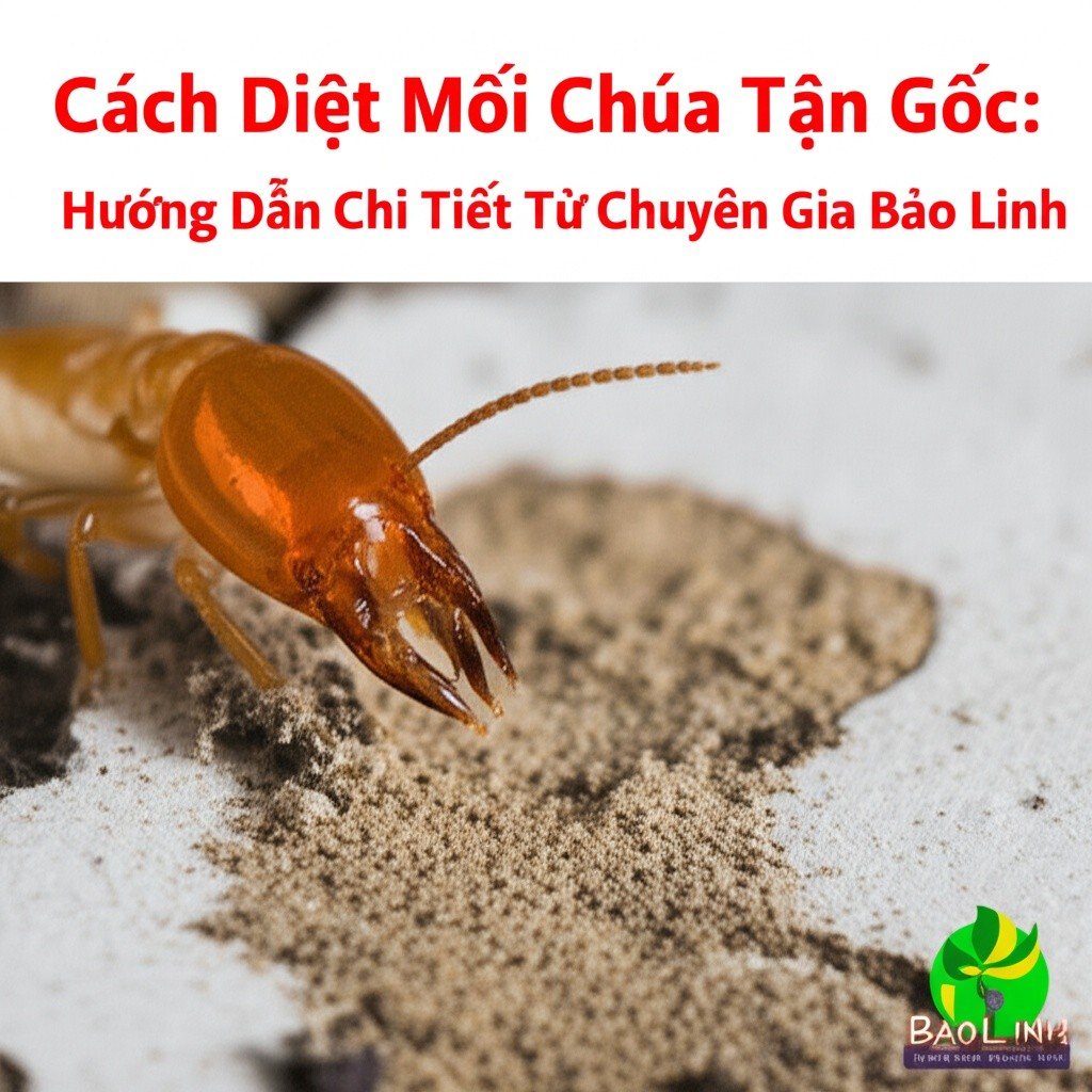Hình minh họa cho bài viết: Cách Diệt Mối Chúa Tận Gốc: Hướng Dẫn Chi Tiết Từ Chuyên Gia Bảo Linh