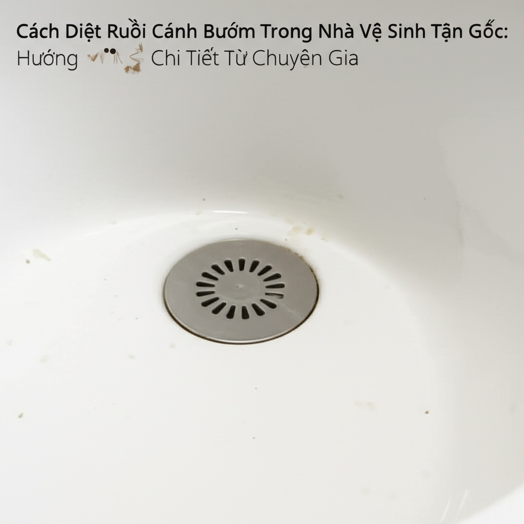 Hình minh họa cho bài viết: Cách Diệt Ruồi Cánh Bướm Trong Nhà Vệ Sinh Tận Gốc: Hướng Dẫn Chi Tiết Từ Chuyên Gia
