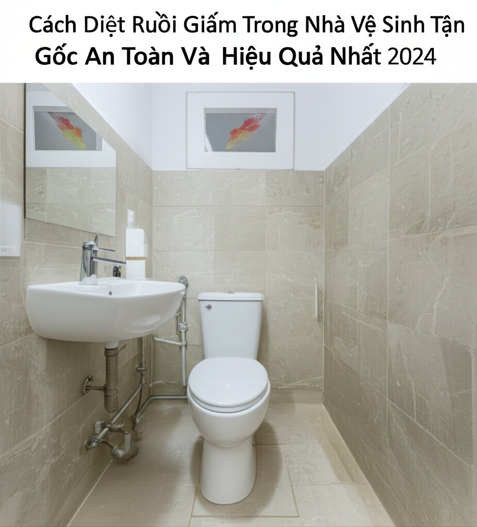 Hình minh họa cho bài viết: Cách Diệt Ruồi Giấm Trong Nhà Vệ Sinh Tận Gốc, An Toàn Và Hiệu Quả Nhất 2024