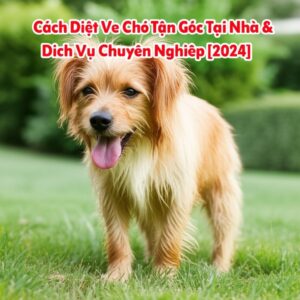 Cách Diệt Ve Chó Tận Gốc Tại Nhà & Dịch Vụ Chuyên Nghiệp [2024]