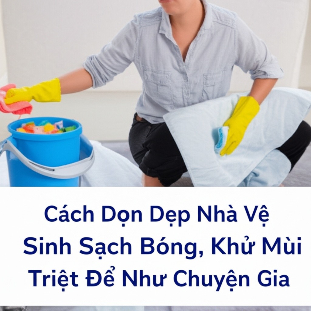 Hình minh họa cho bài viết: Cách Dọn Dẹp Nhà Vệ Sinh Sạch Bóng, Khử Mùi Triệt Để Như Chuyên Gia