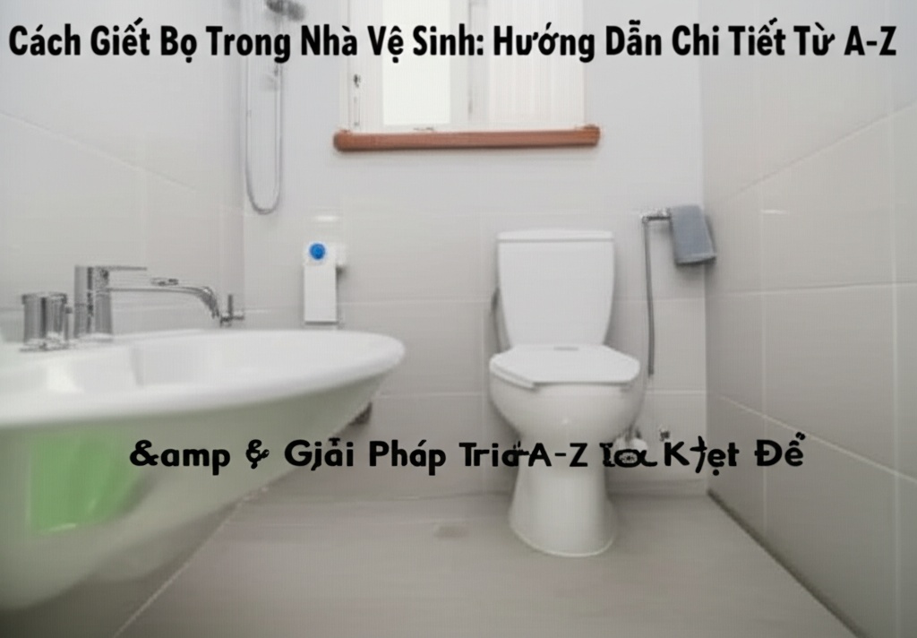 Hình minh họa cho bài viết: Cách Giết Bọ Trong Nhà Vệ Sinh: Hướng Dẫn Chi Tiết Từ A-Z & Giải Pháp Triệt Để