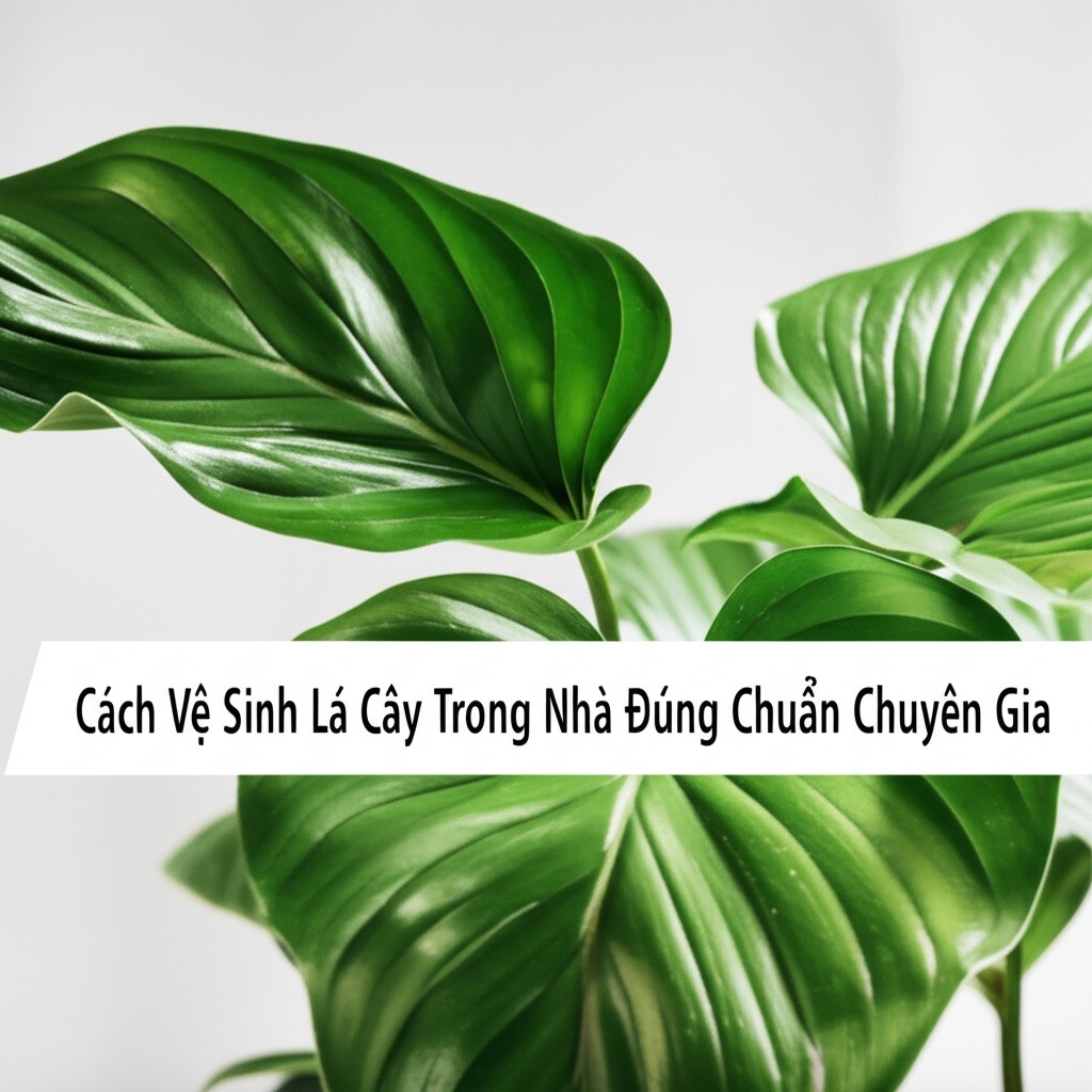 Hình minh họa cho bài viết: Cách Vệ Sinh Lá Cây Trong Nhà Đúng Chuẩn Chuyên Gia [Hướng Dẫn A-Z]