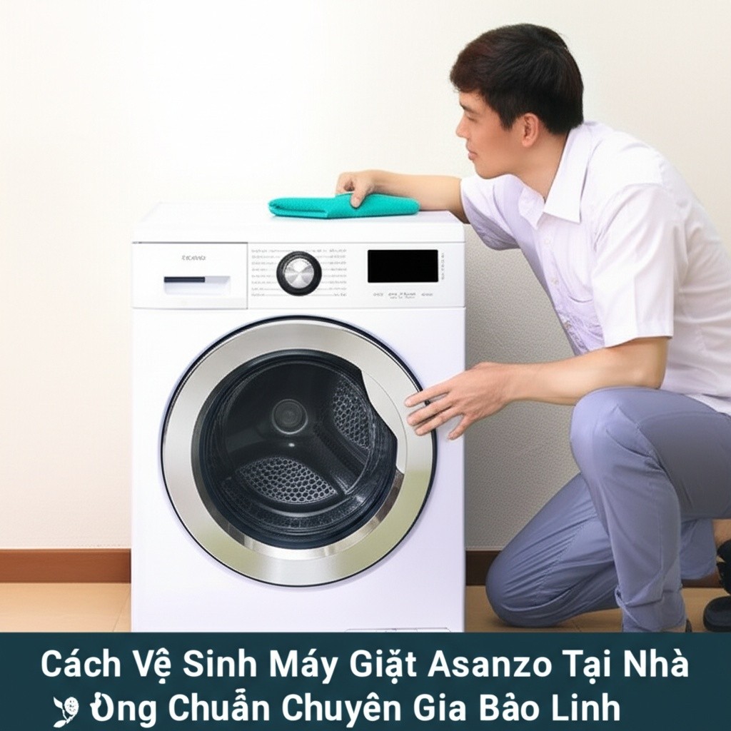 Hình minh họa cho bài viết: Cách Vệ Sinh Máy Giặt Asanzo Tại Nhà Đúng Chuẩn Chuyên Gia Bảo Linh