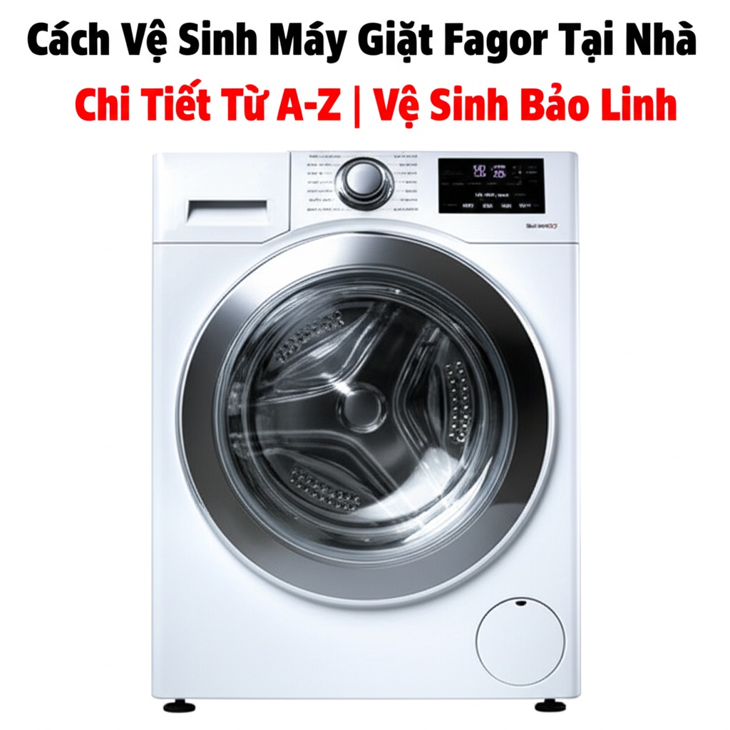 Hình minh họa cho bài viết: Cách Vệ Sinh Máy Giặt Fagor Tại Nhà Chi Tiết Từ A-Z | Vệ Sinh Bảo Linh
