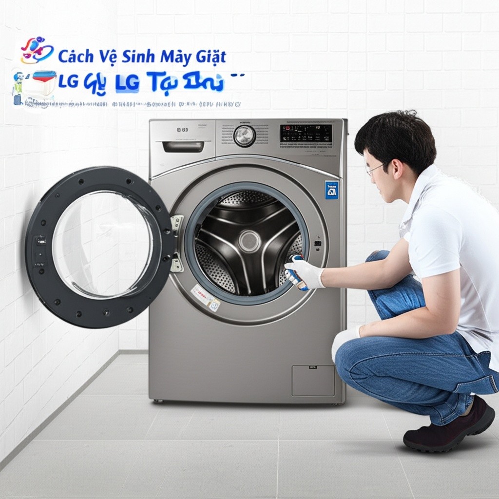 Hình minh họa cho bài viết: Cách Vệ Sinh Máy Giặt LG Tại Nhà Đúng Chuẩn Chuyên Gia Bảo Linh