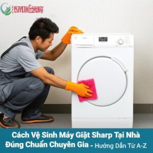 Cách Vệ Sinh Máy Giặt Sharp Tại Nhà Đúng Chuẩn Chuyên Gia – Hướng Dẫn Từ A-Z