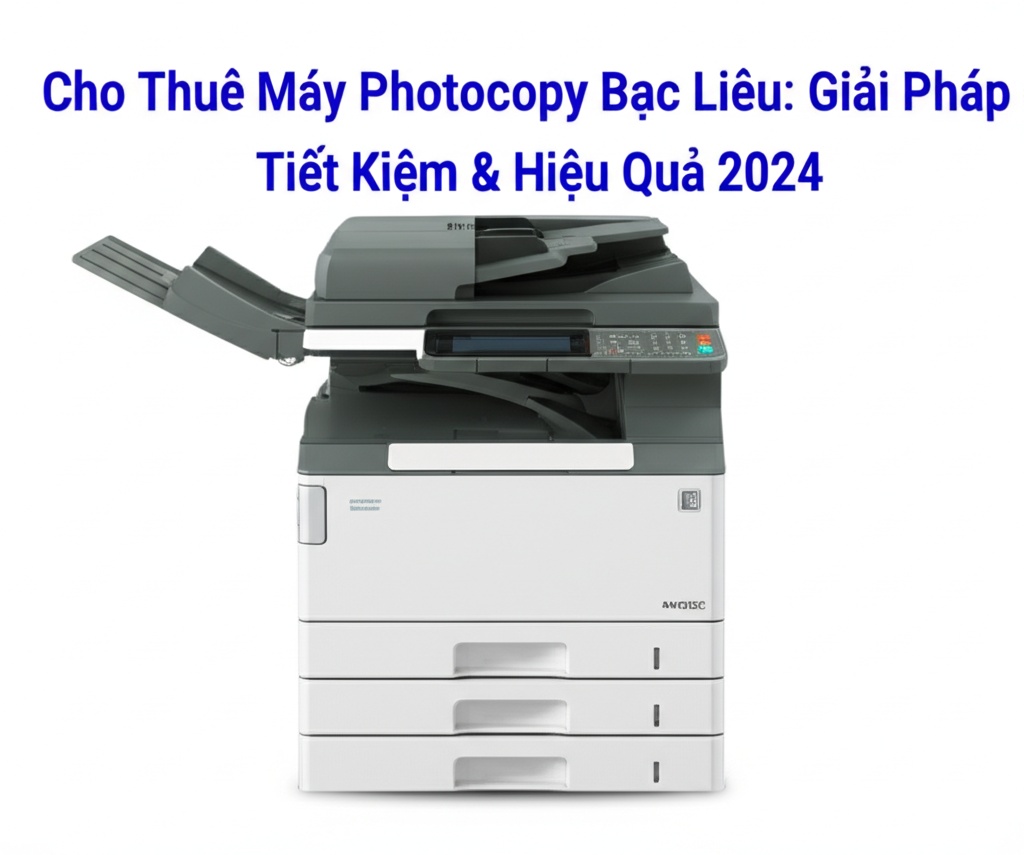 Hình minh họa cho bài viết: Cho Thuê Máy Photocopy Bạc Liêu: Giải Pháp Tiết Kiệm & Hiệu Quả 2024