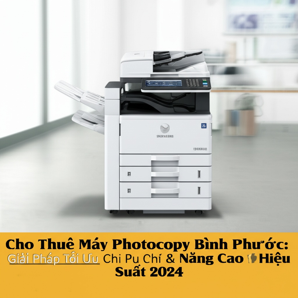 Hình minh họa cho bài viết: Cho Thuê Máy Photocopy Bình Phước: Giải Pháp Tối Ưu Chi Phí & Nâng Cao Hiệu Suất 2024