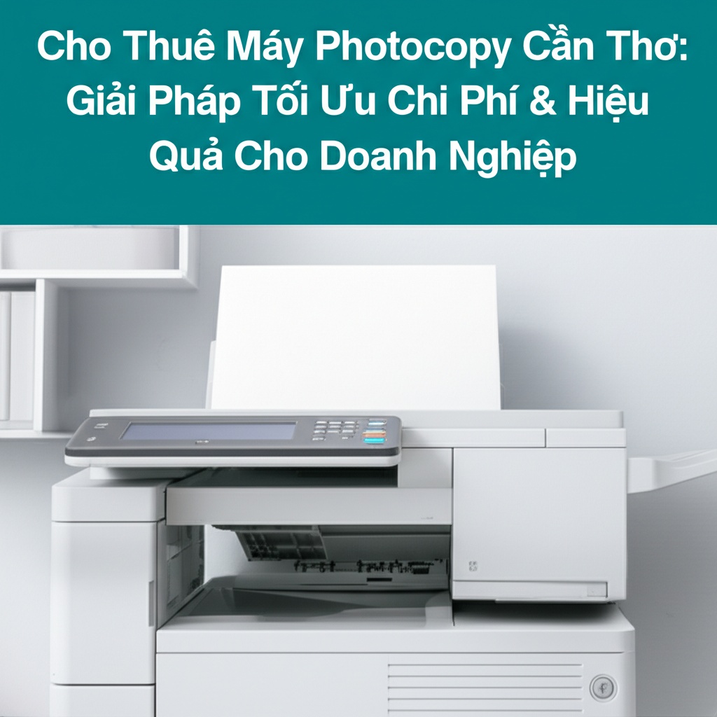 Hình minh họa cho bài viết: Cho Thuê Máy Photocopy Cần Thơ: Giải Pháp Tối Ưu Chi Phí & Hiệu Quả Cho Doanh Nghiệp