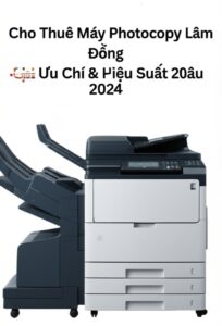 Cho Thuê Máy Photocopy Lâm Đồng: Giải Pháp Tối Ưu Chi Phí & Hiệu Suất 2024