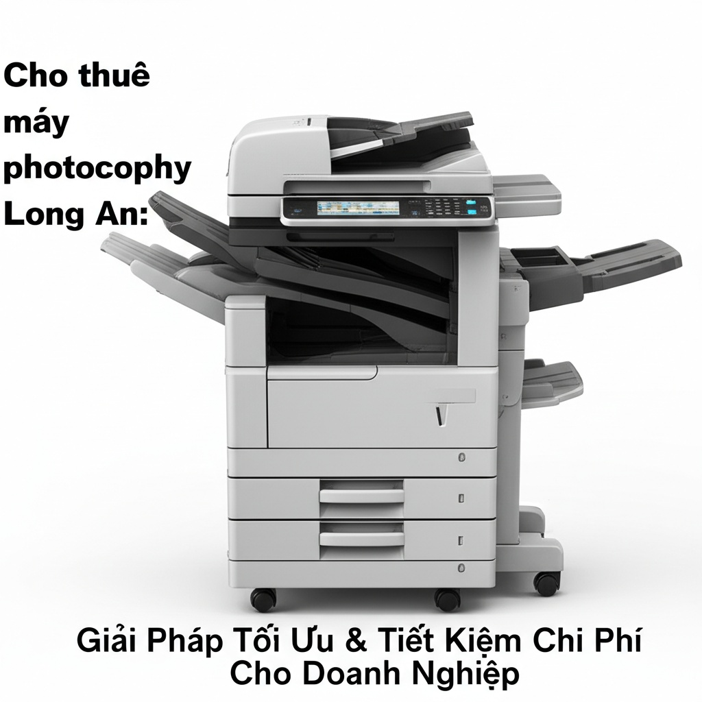 Hình minh họa cho bài viết: Cho thuê máy photocopy Long An: Giải Pháp Tối Ưu & Tiết Kiệm Chi Phí Cho Doanh Nghiệp