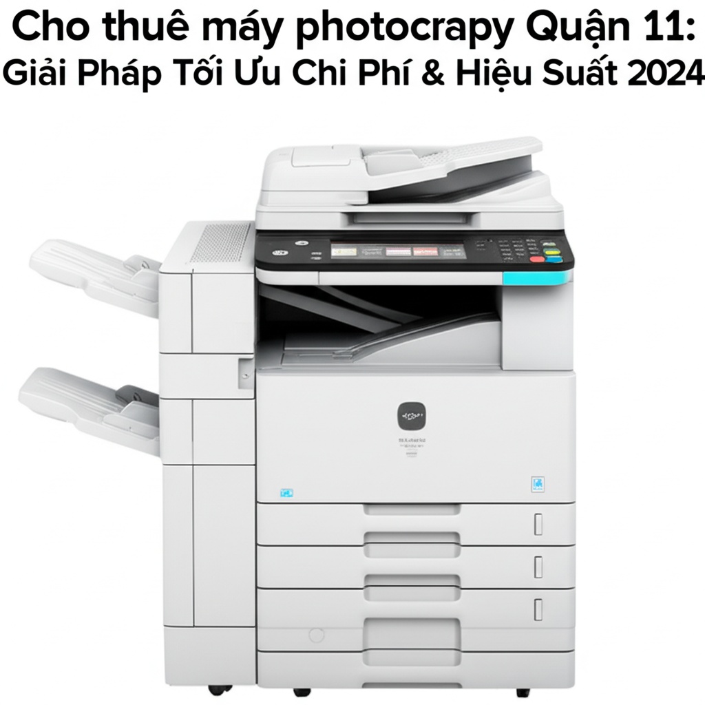 Hình minh họa cho bài viết: Cho thuê máy photocopy Quận 11: Giải Pháp Tối Ưu Chi Phí & Hiệu Suất 2024