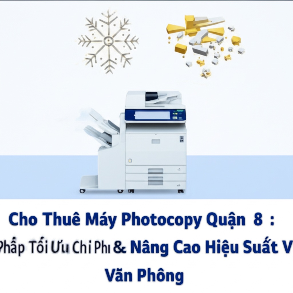 Hình minh họa cho bài viết: Cho Thuê Máy Photocopy Quận 8: Giải Pháp Tối Ưu Chi Phí & Nâng Cao Hiệu Suất Văn Phòng