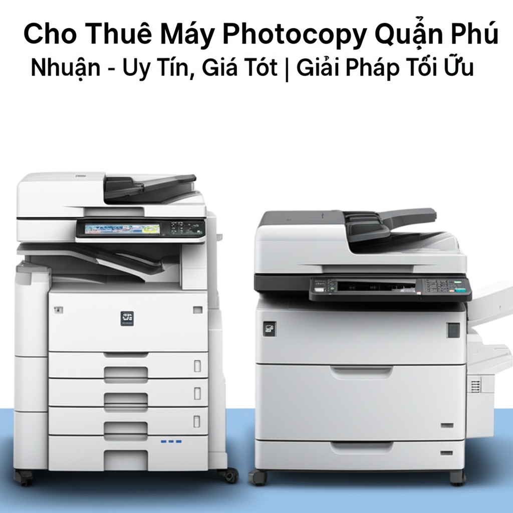 Hình minh họa cho bài viết: Cho Thuê Máy Photocopy Quận Phú Nhuận - Uy Tín, Giá Tốt | Giải Pháp Tối Ưu
